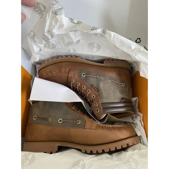Timberland Oakwell Mid Lace TB0A6FJ6EM5‎ Mens 11 M Brown Nubuck Waterproof Boots